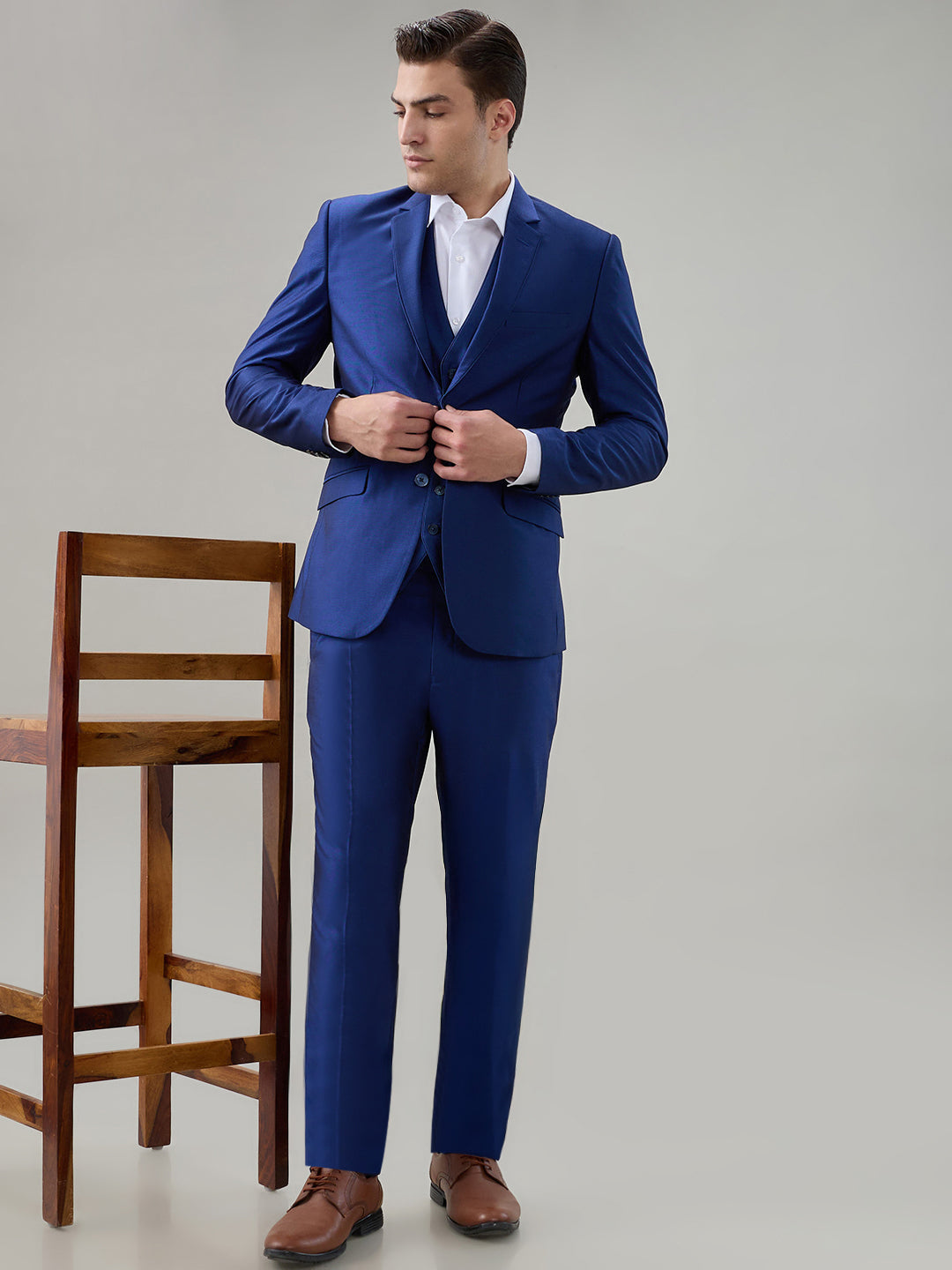 Park Avenue Blue Suit