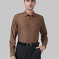 Park Avenue Brown Formal Shirt