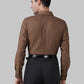 Park Avenue Brown Formal Shirt