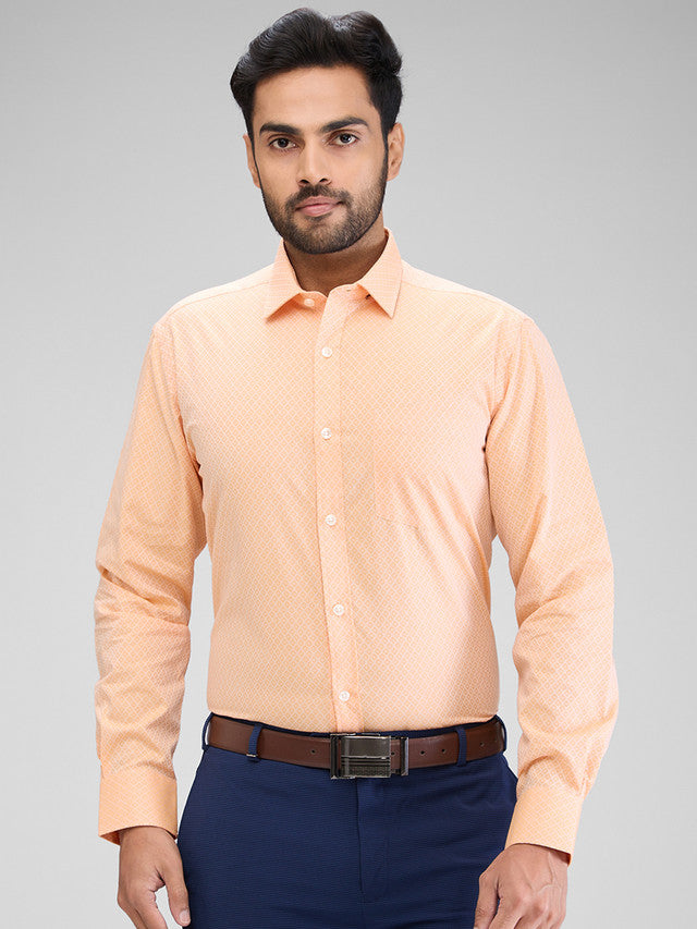 Park Avenue Orange Formal Shirt