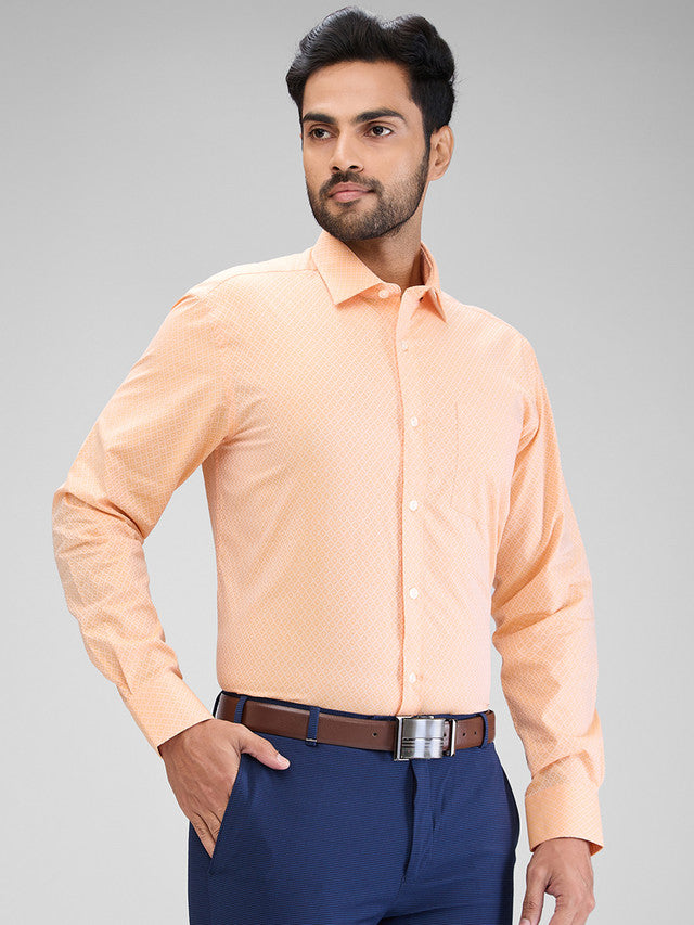 Park Avenue Orange Formal Shirt