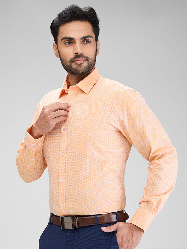 Park Avenue Orange Formal Shirt