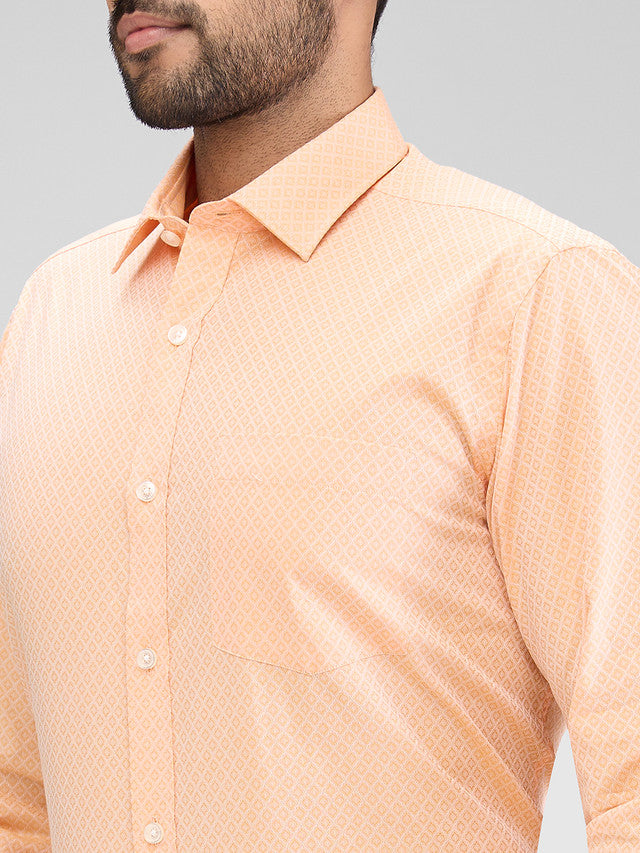 Park Avenue Orange Formal Shirt