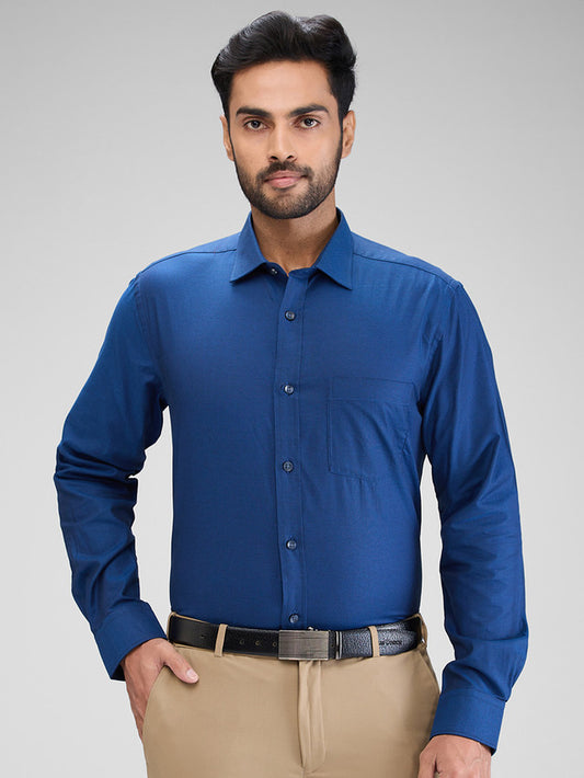 Park Avenue Blue Formal Shirt