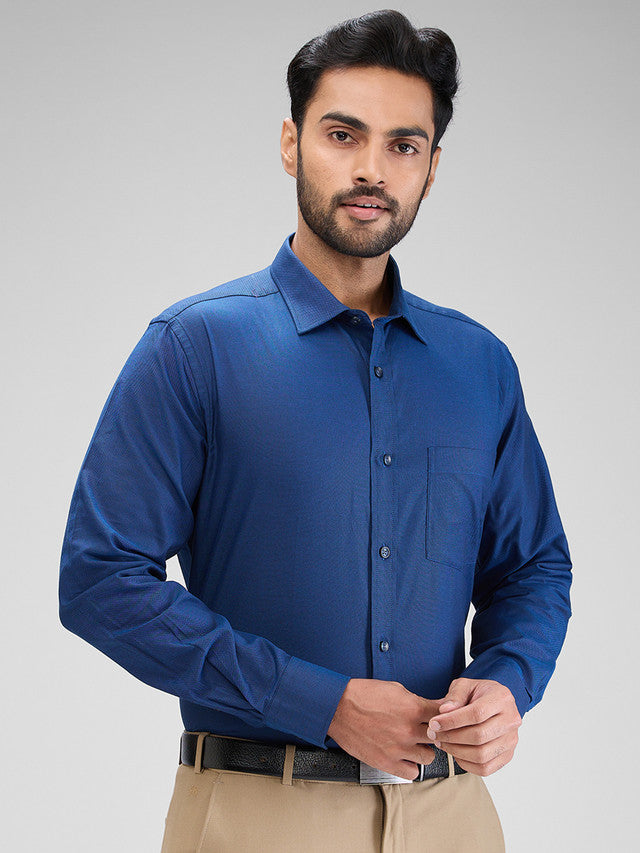 Park Avenue Blue Formal Shirt