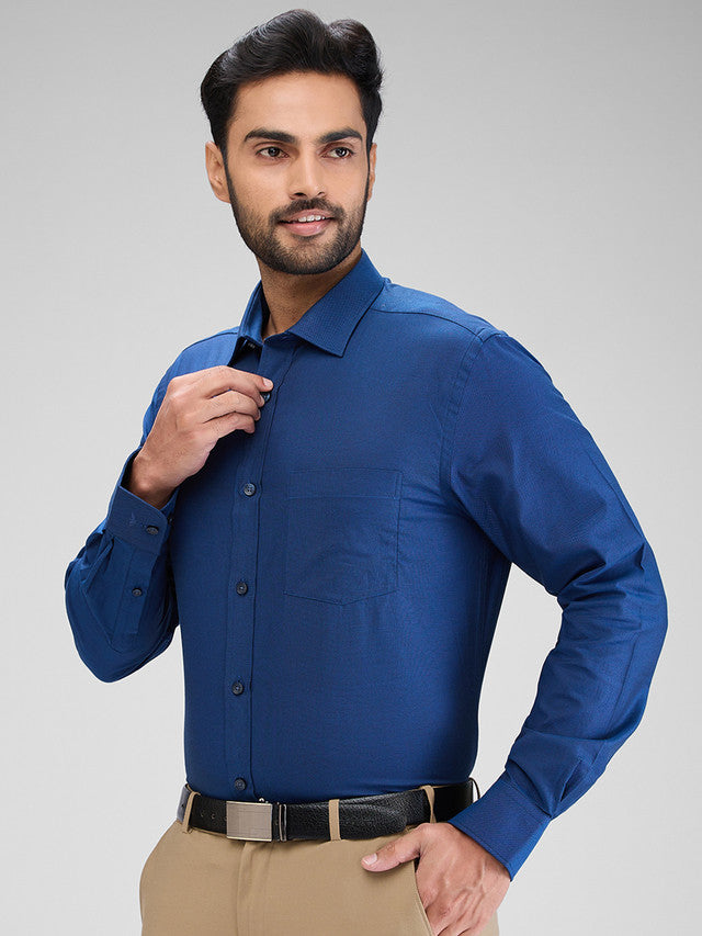 Park Avenue Blue Formal Shirt