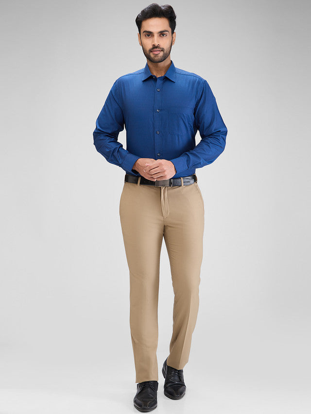 Park Avenue Blue Formal Shirt