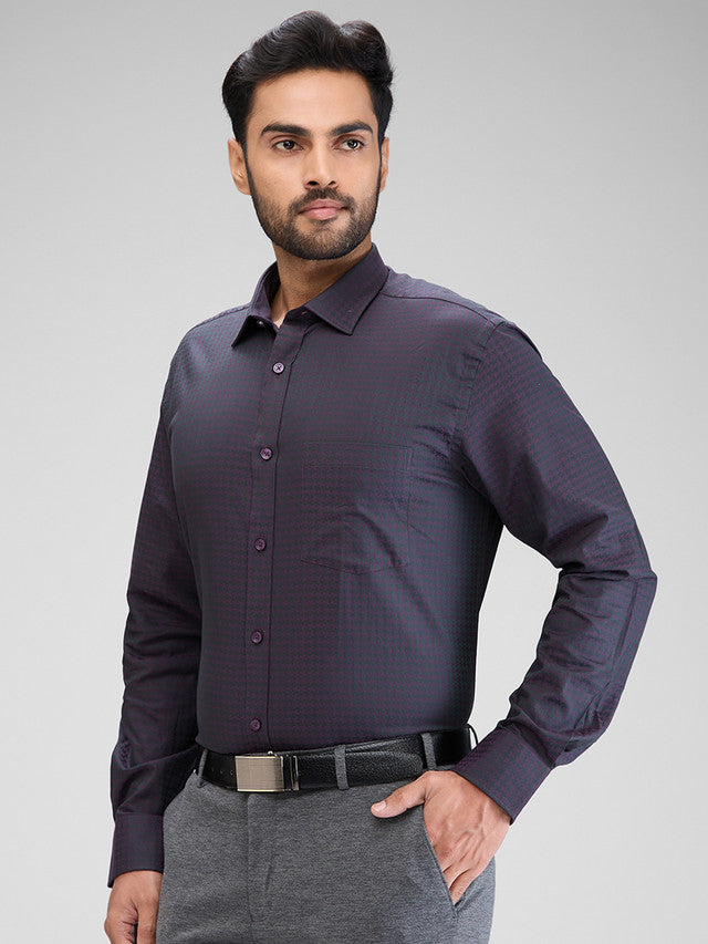 Park Avenue Green Formal Shirt