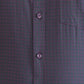 Park Avenue Men Purple Structured Regular Fit Cotton Formal Shirt