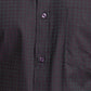 Park Avenue Men Purple Self Design Regular Fit Cotton Formal Shirt