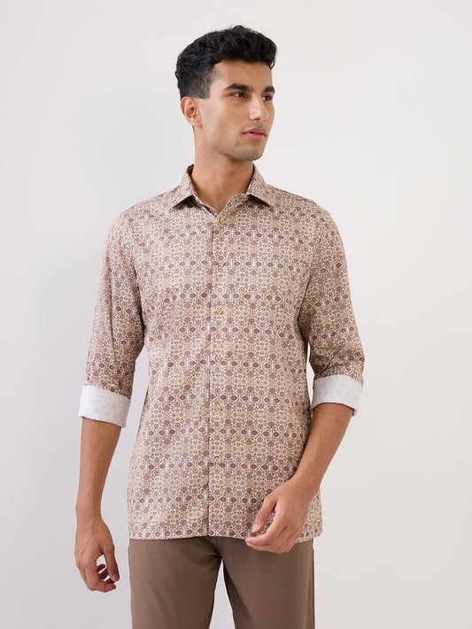 Park Avenue Brown Shirt