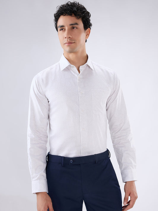 Park Avenue Grey Formal Shirt