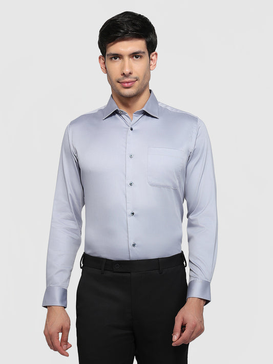 Park Avenue Grey Formal Shirt