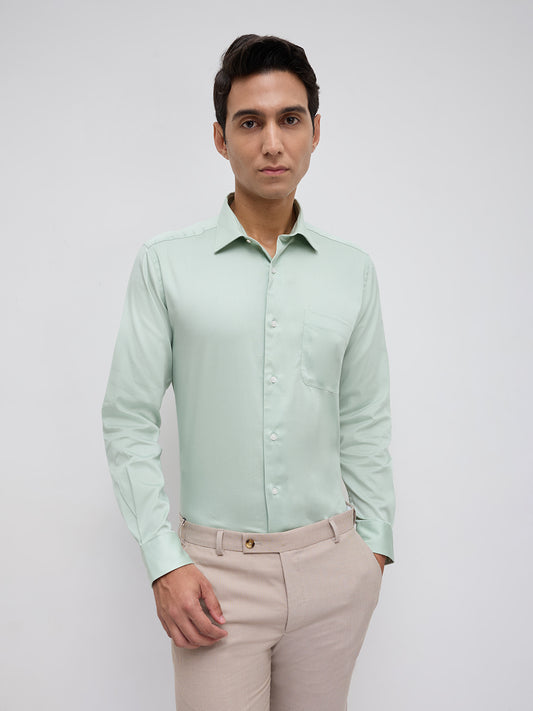 Park Avenue Green Shirt 