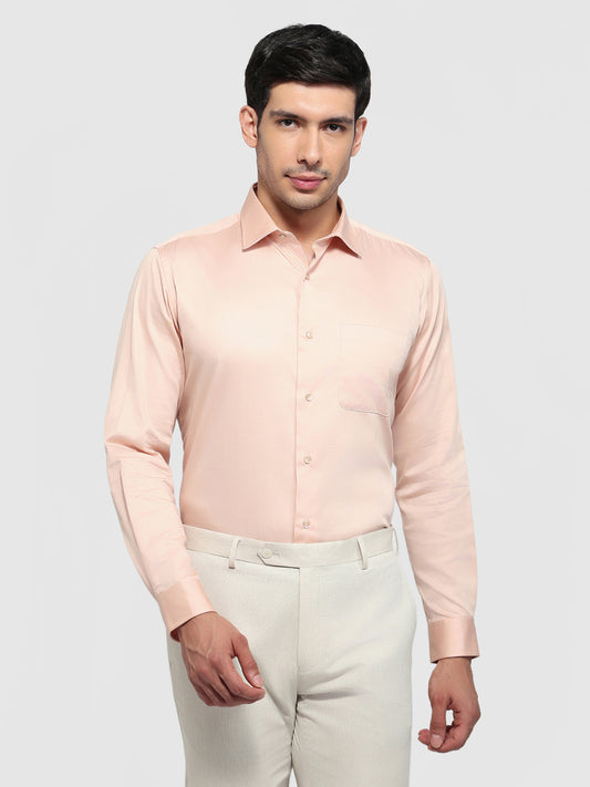 Park Avenue Orange Formal Shirt