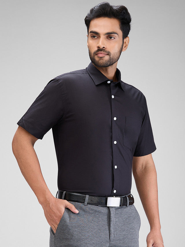 Park Avenue Black Formal Shirt