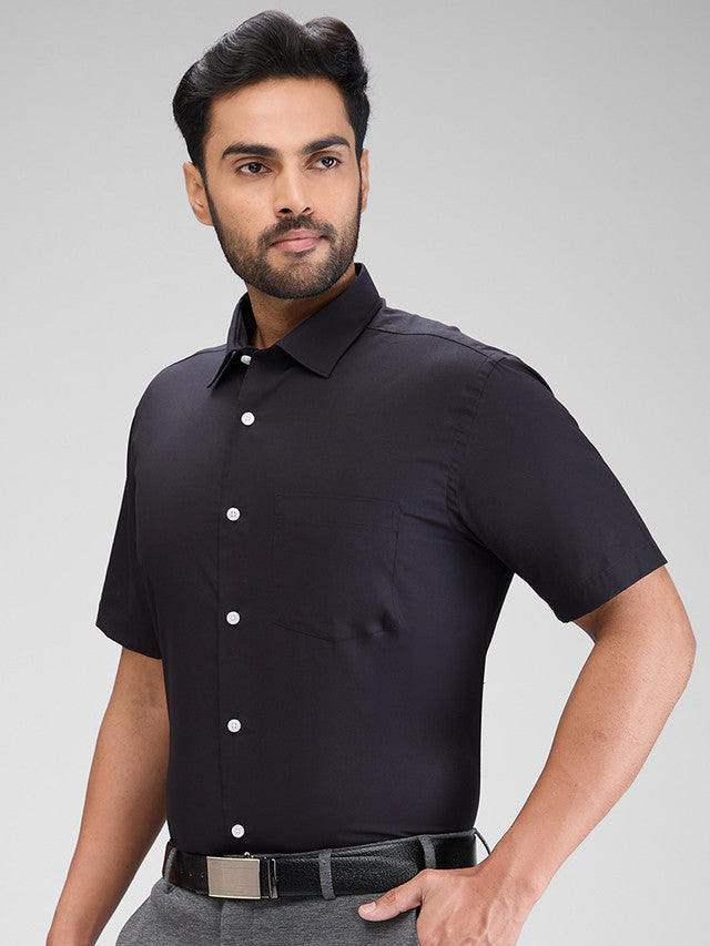 Park Avenue Black Formal Shirt