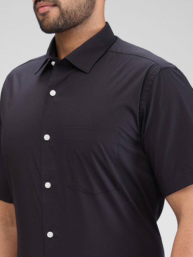 Park Avenue Black Formal Shirt