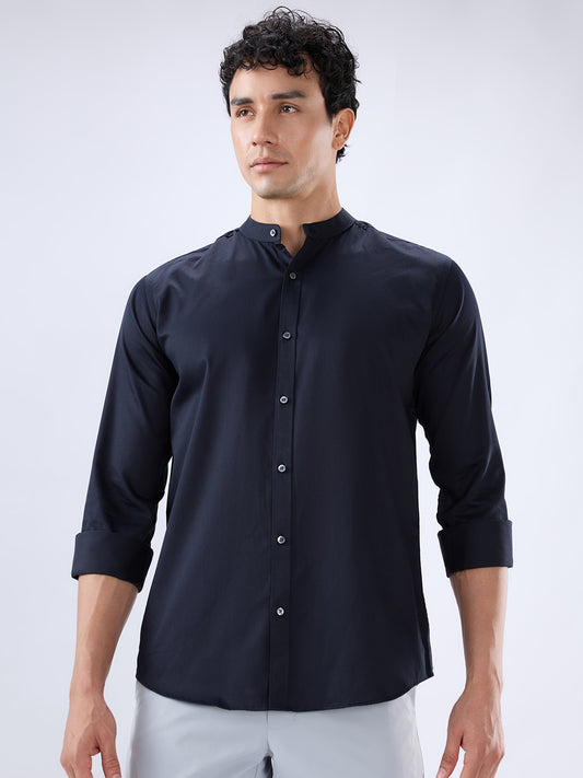 Park Avenue Black Formal Shirt