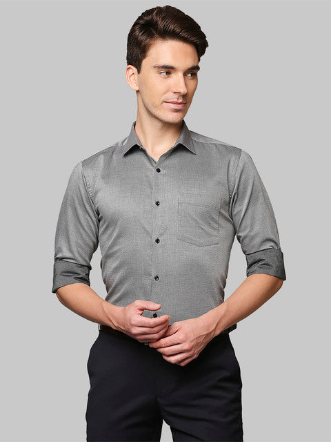 Park Avenue Grey Formal Shirt