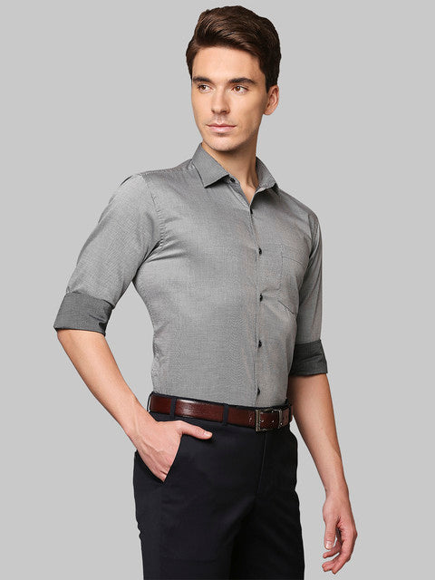 Park Avenue Grey Formal Shirt