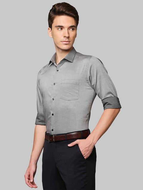 Park Avenue Grey Formal Shirt