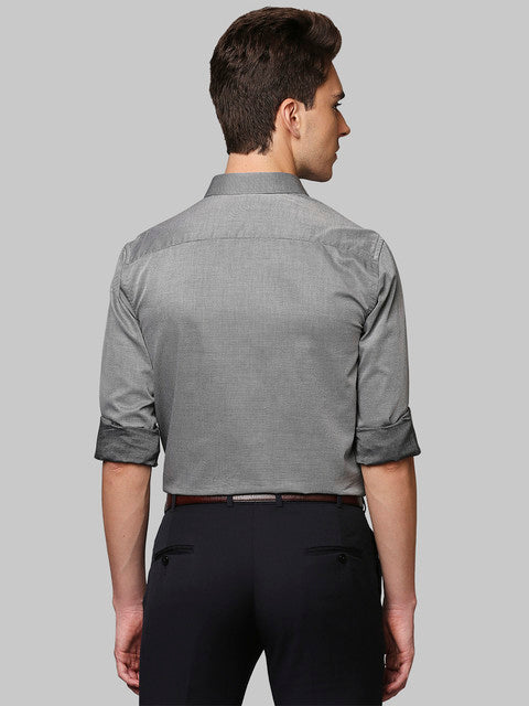 Park Avenue Grey Formal Shirt