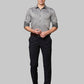 Park Avenue Grey Formal Shirt