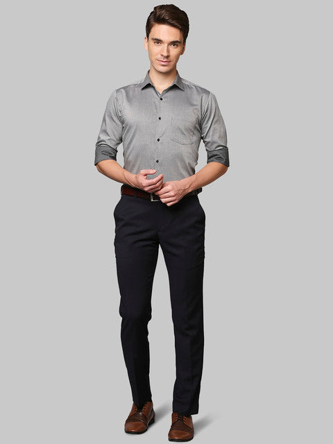 Park Avenue Grey Formal Shirt