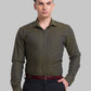 Park Avenue Green Formal Shirt 