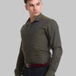Park Avenue Green Formal Shirt 