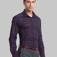 Park Avenue Purple Formal Shirt