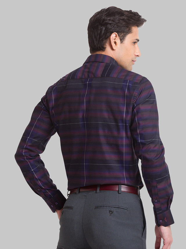 Park Avenue Purple Formal Shirt