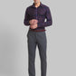 Park Avenue Purple Formal Shirt