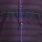 Park Avenue Purple Checks Slim Fit Cotton Formal Shirt