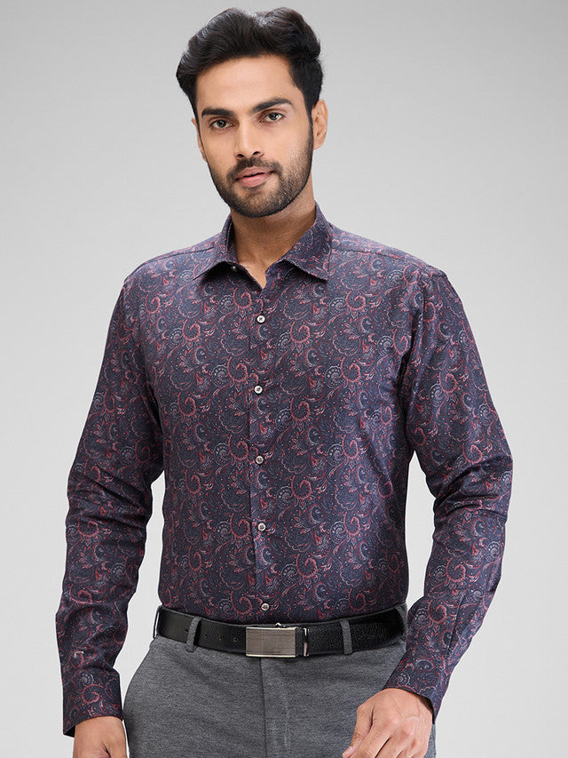 Park Avenue Black Formal Shirt