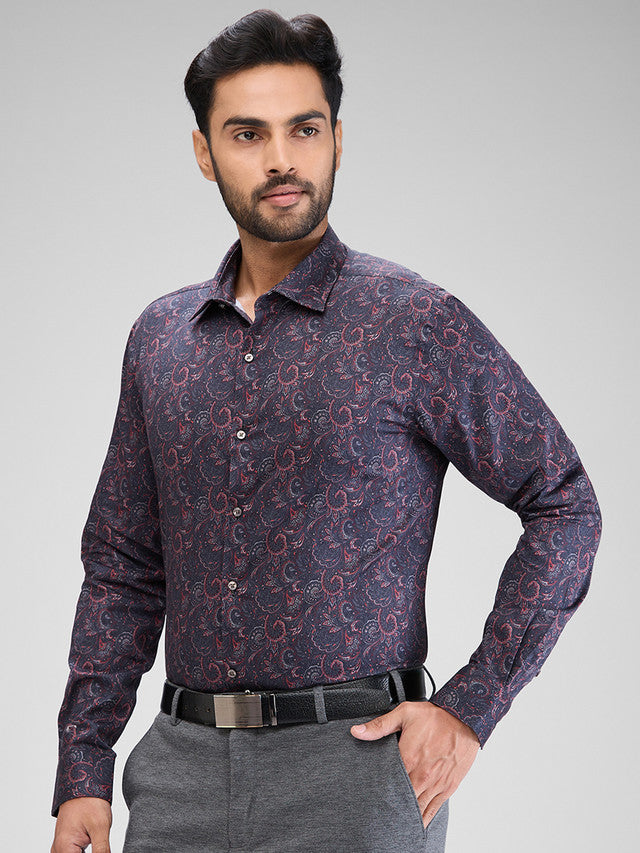 Park Avenue Black Formal Shirt