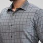 Park Avenue Grey Formal Shirt