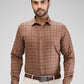 Park Avenue Brown Formal Shirt