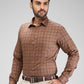 Park Avenue Brown Formal Shirt