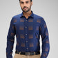 Park Avenue Blue Formal Shirt