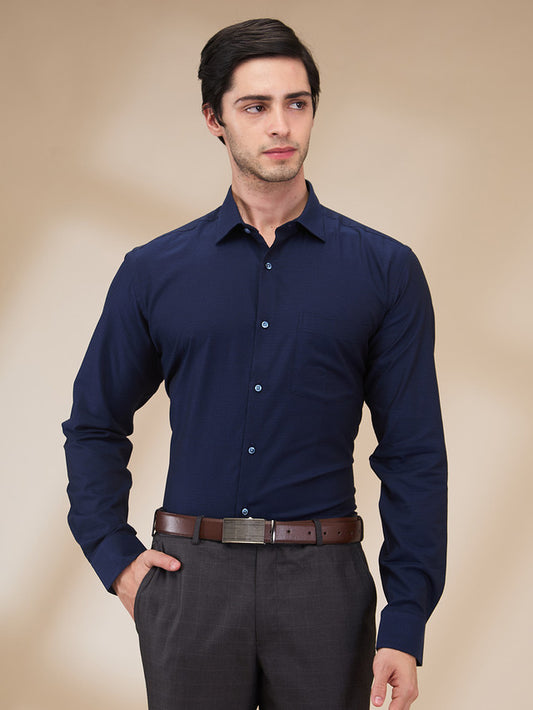 Park Avenue Blue Formal Shirt