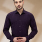 Park Avenue Purple Formal Shirt