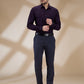 Park Avenue Purple Formal Shirt