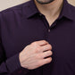Park Avenue Purple Formal Shirt