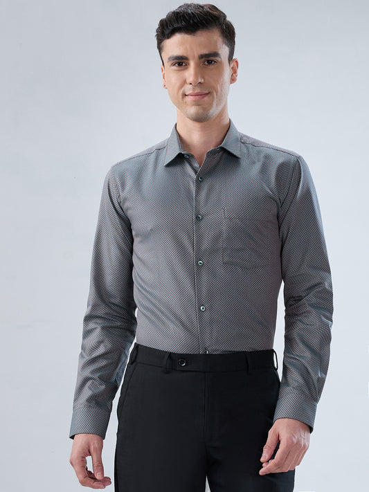 Park Avenue Grey Formal Shirt