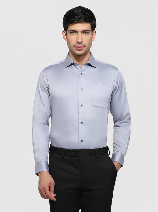 Park Avenue Grey Formal Shirt