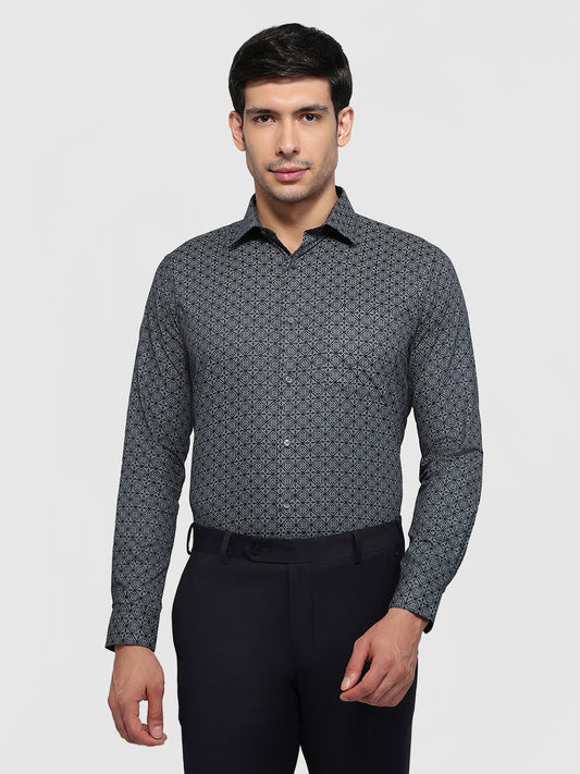 Park Avenue Blue Formal Shirt