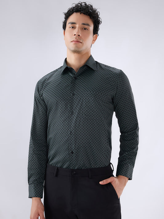 Park Avenue Blue Formal Shirt