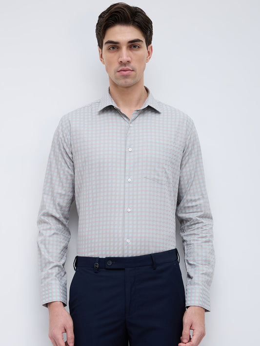 Park Avenue Blue Formal Shirt